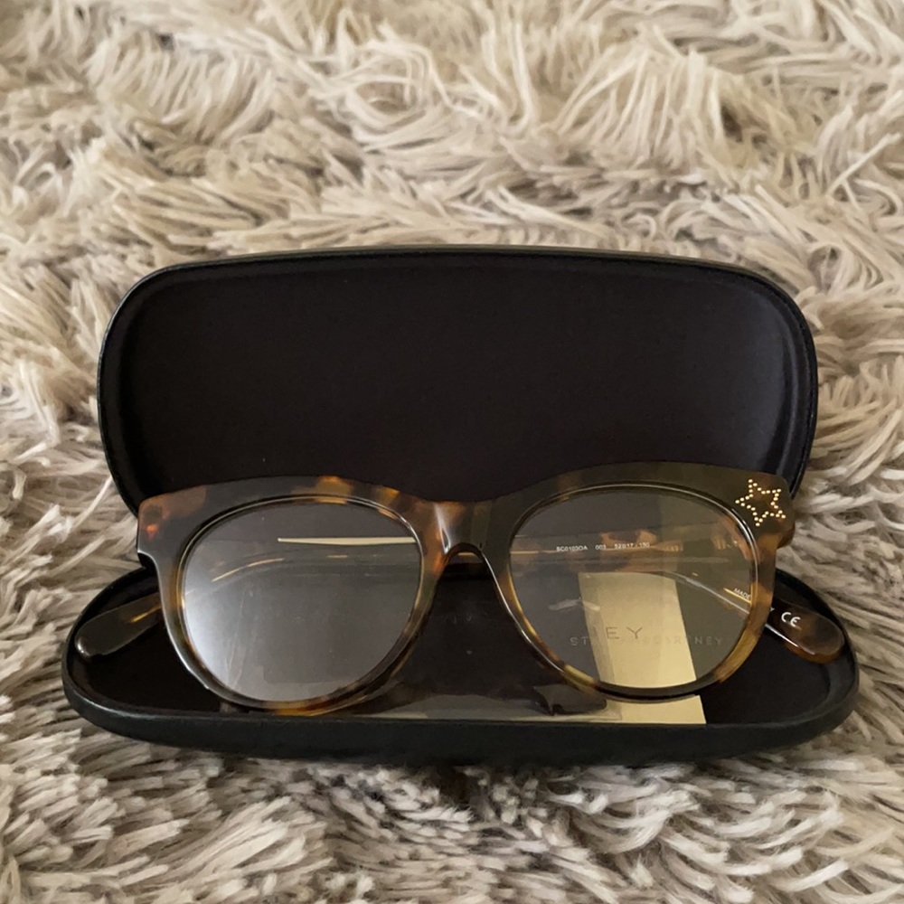 🎉HP🎉 Stella McCartney 52MM Cat Eye Core Optical Glasses - Picture 3 of 5